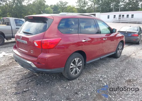 2017 Nissan Pathfinder Sv from USA, damaged, VIN 5N1DR2MMXHC657944